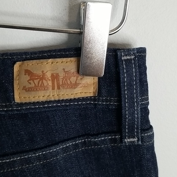 Levi's 515 dark blue boot cut jeans size 6 - Picture 8 of 9